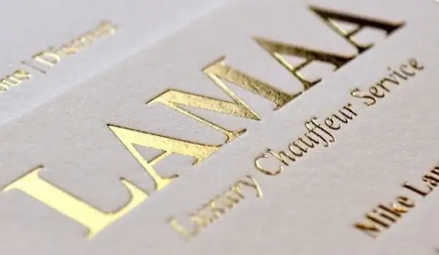 Hot Foil Stamping