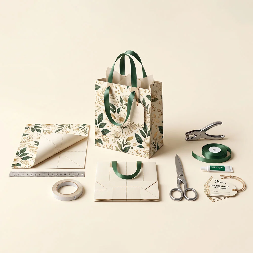 How To Make A Bag Out Of Wrapping Paper