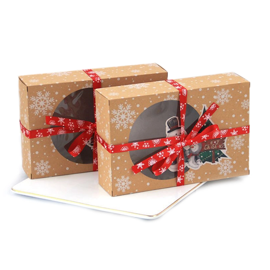 decorative Christmas gift boxes with lids