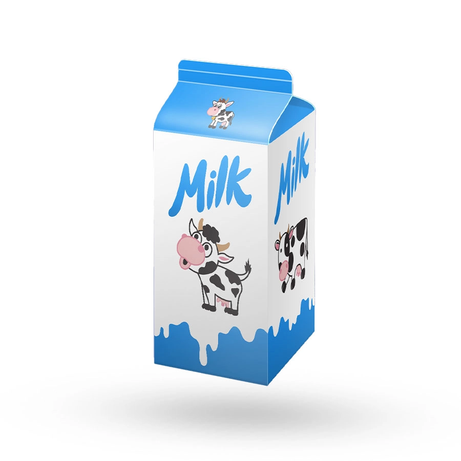 Custom Pint Milk Carton