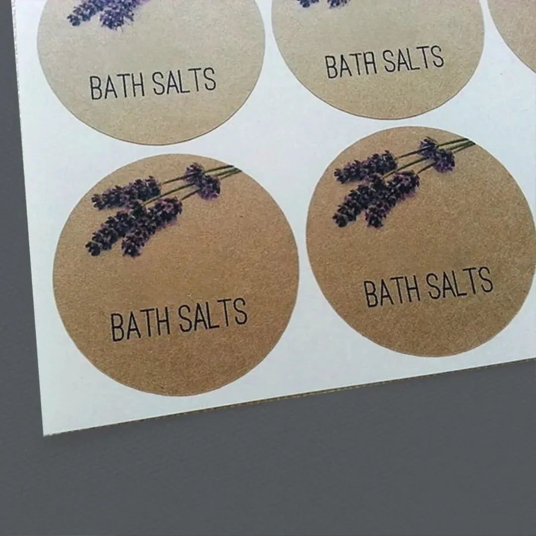 Customized Bath Bomb Labels