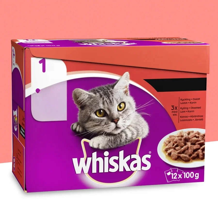 Printed Cat Food Box