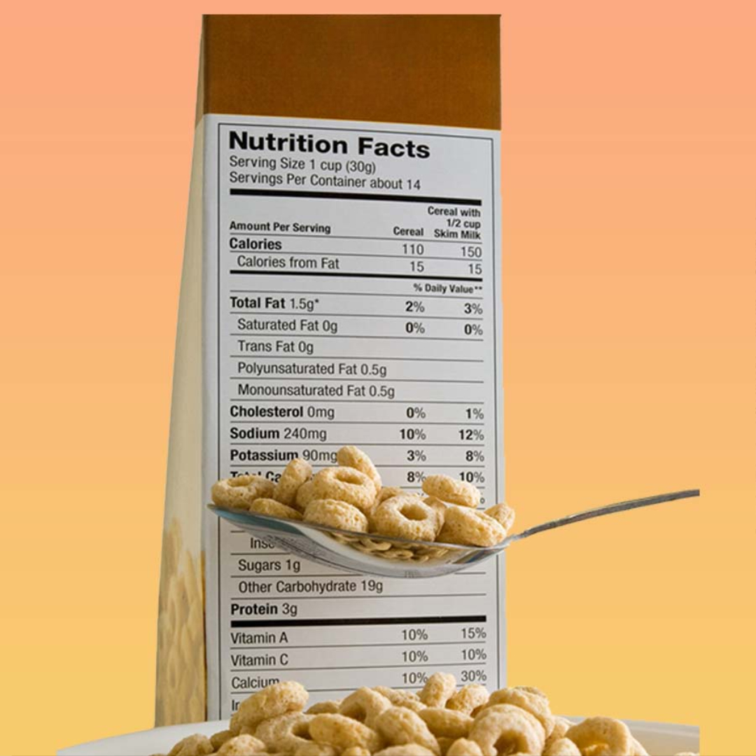 Custom Cereal Box Labels