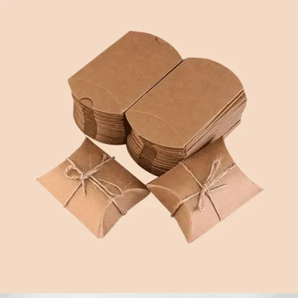 Wholesale Kraft Pillow Boxes