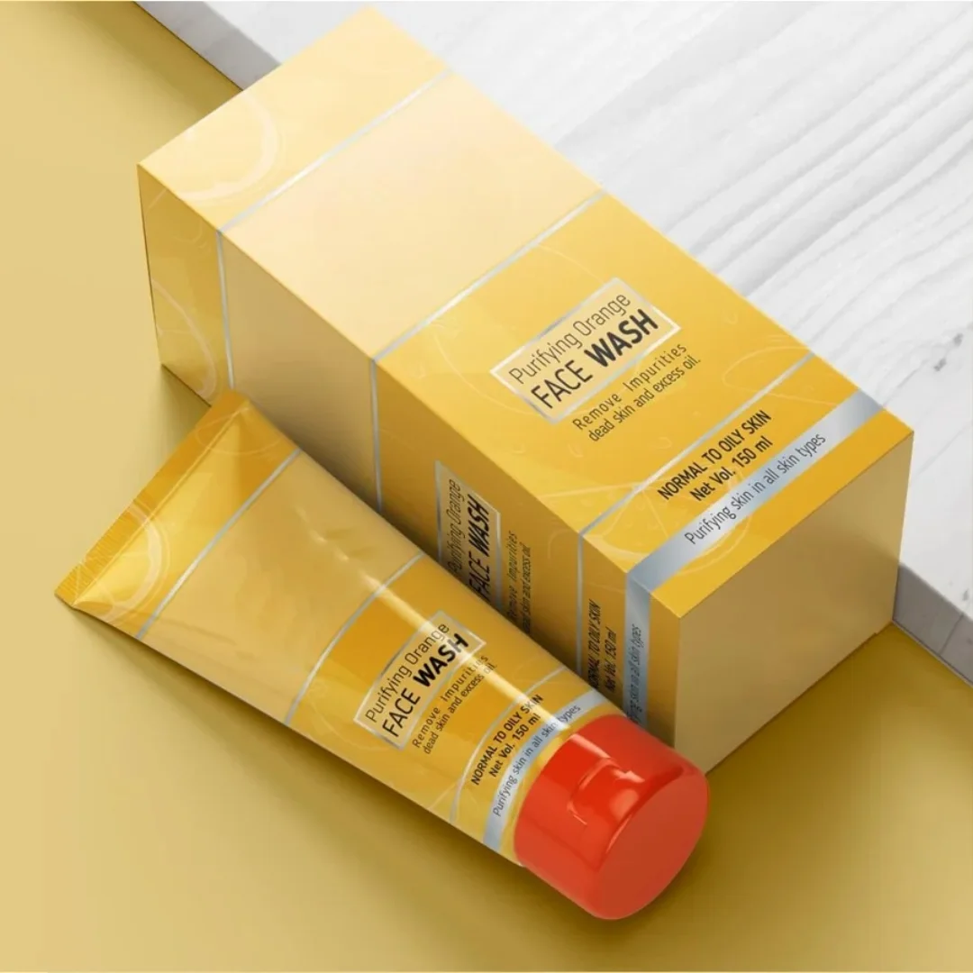 Custom Face Wash Packaging
