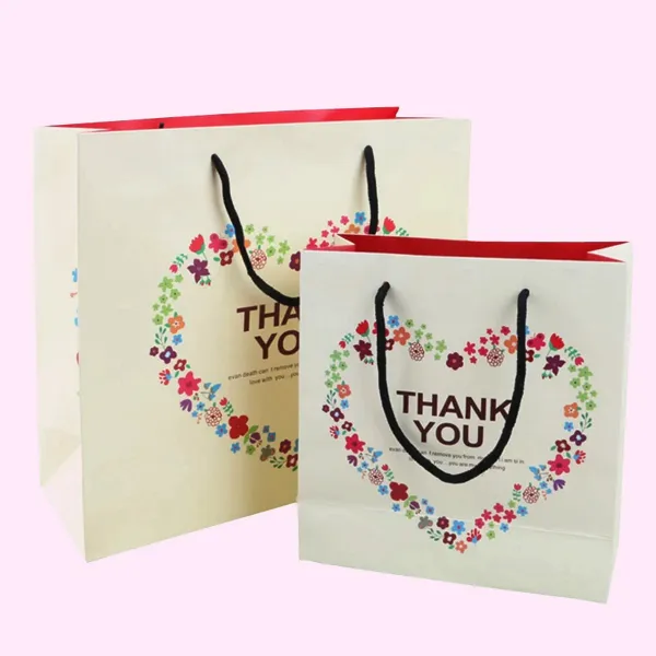Custom Paper Bags with Handles
