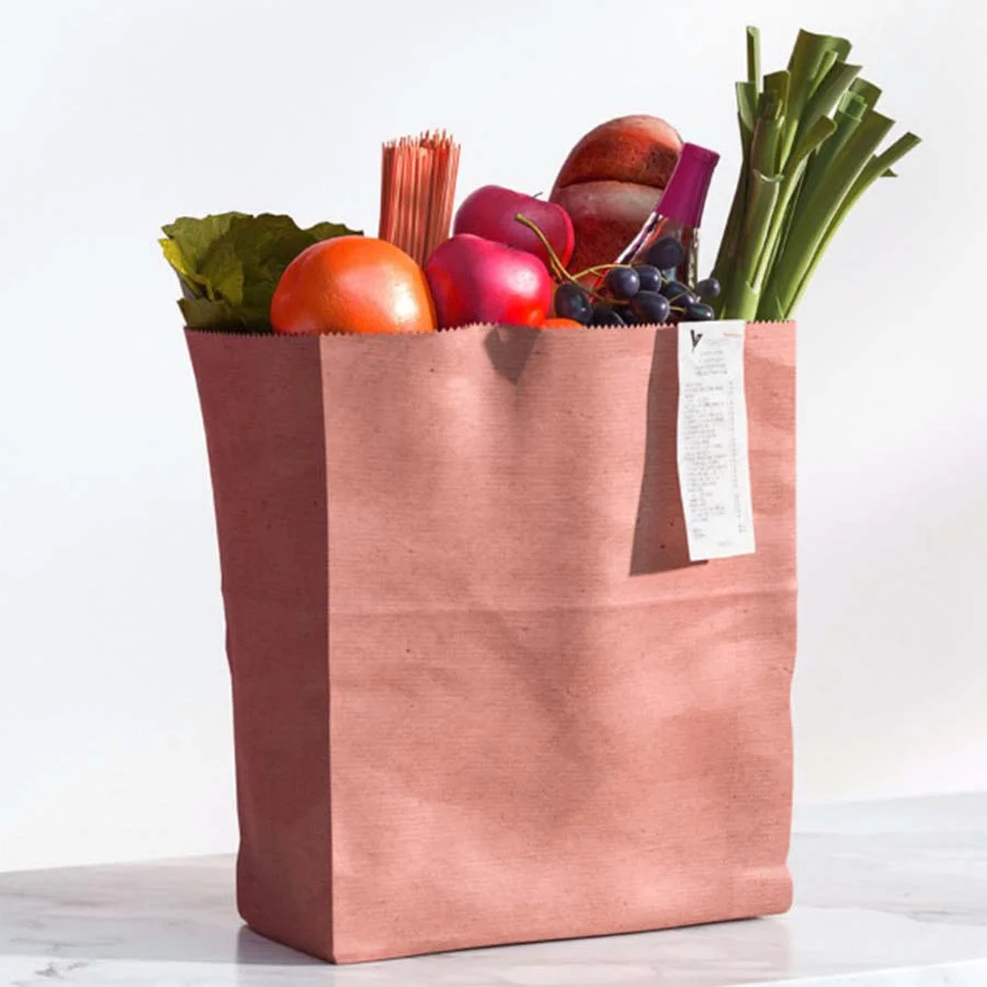 Bulk Paper Grocery Bags