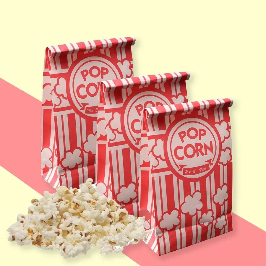 Paper Popcorn Bags