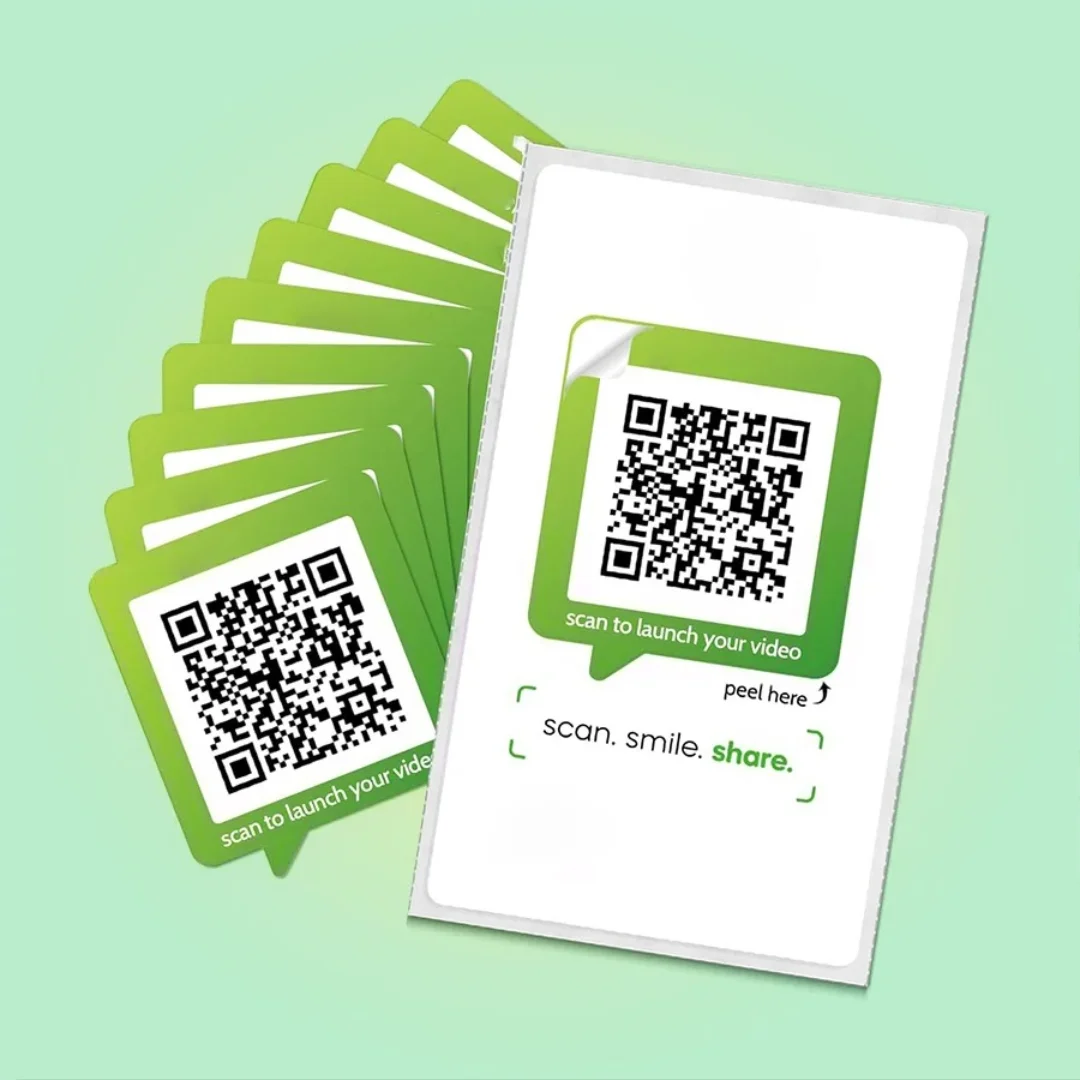 Custom QR Code Stickers