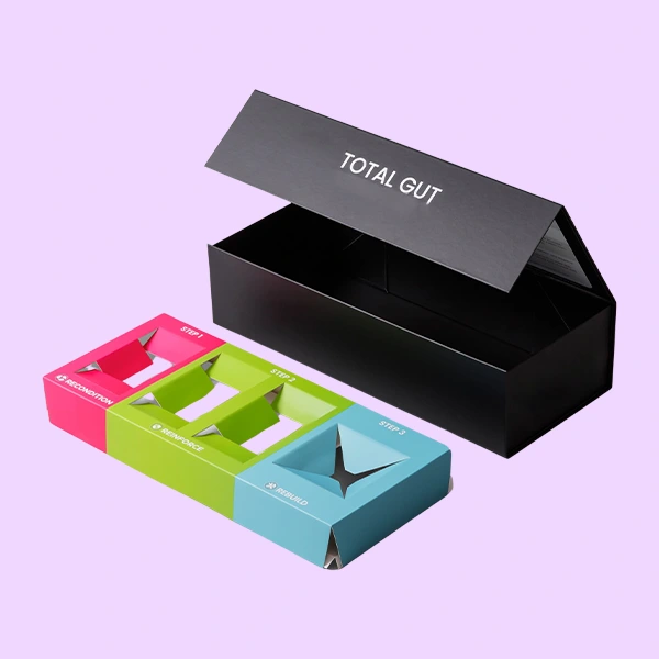 Rigid Packaging Box With Insert