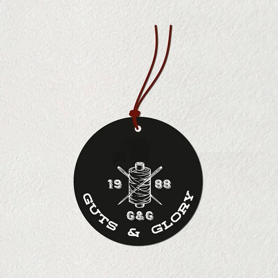 Round Die-Cut Hang Tags