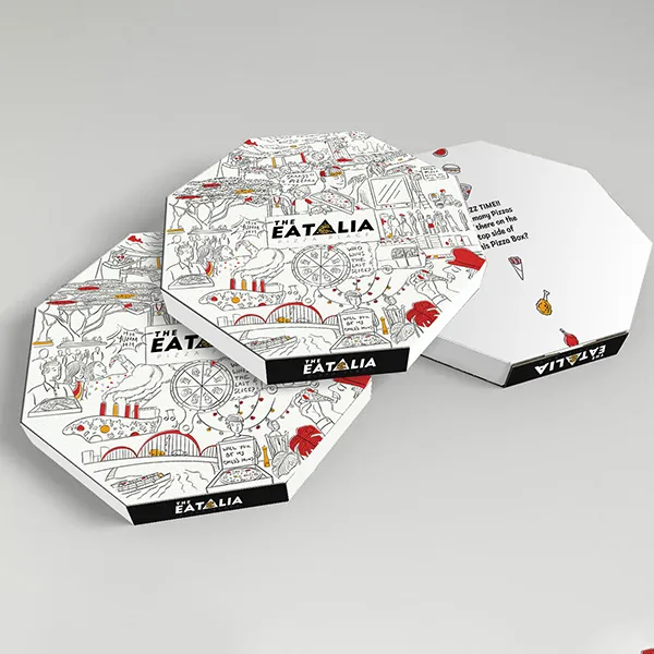 Custom Round Pizza Box