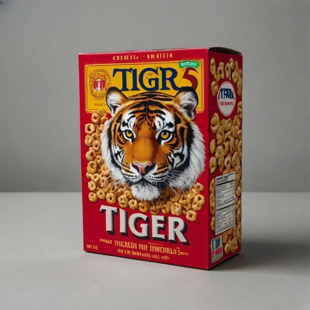 Tiger Cereal Box