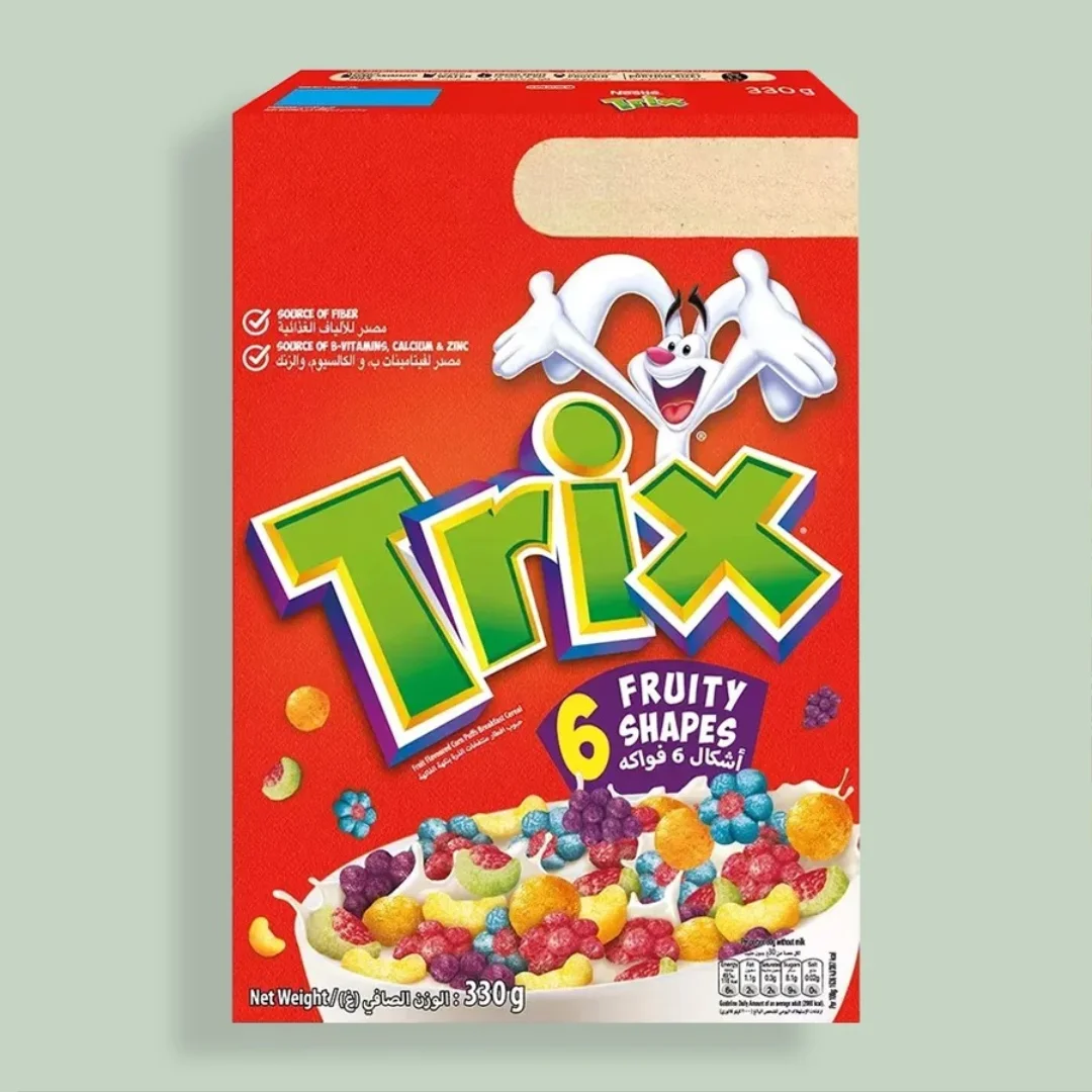 Trix Cereal Box