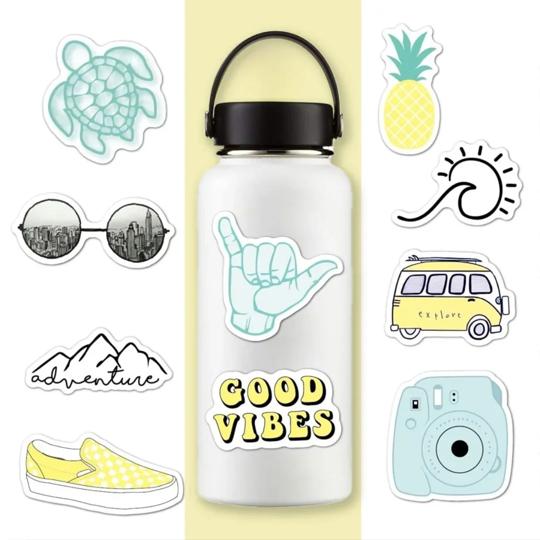 Printed Hydro Flask Stickers