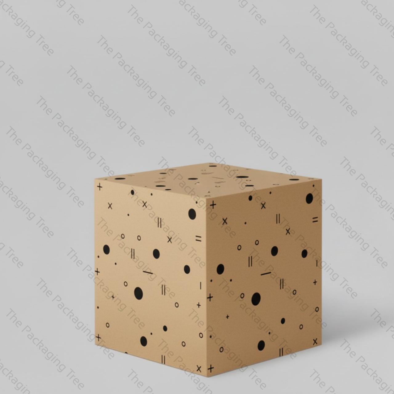 4″ × 4″ × 4″ Single Wall Cardboard Boxes