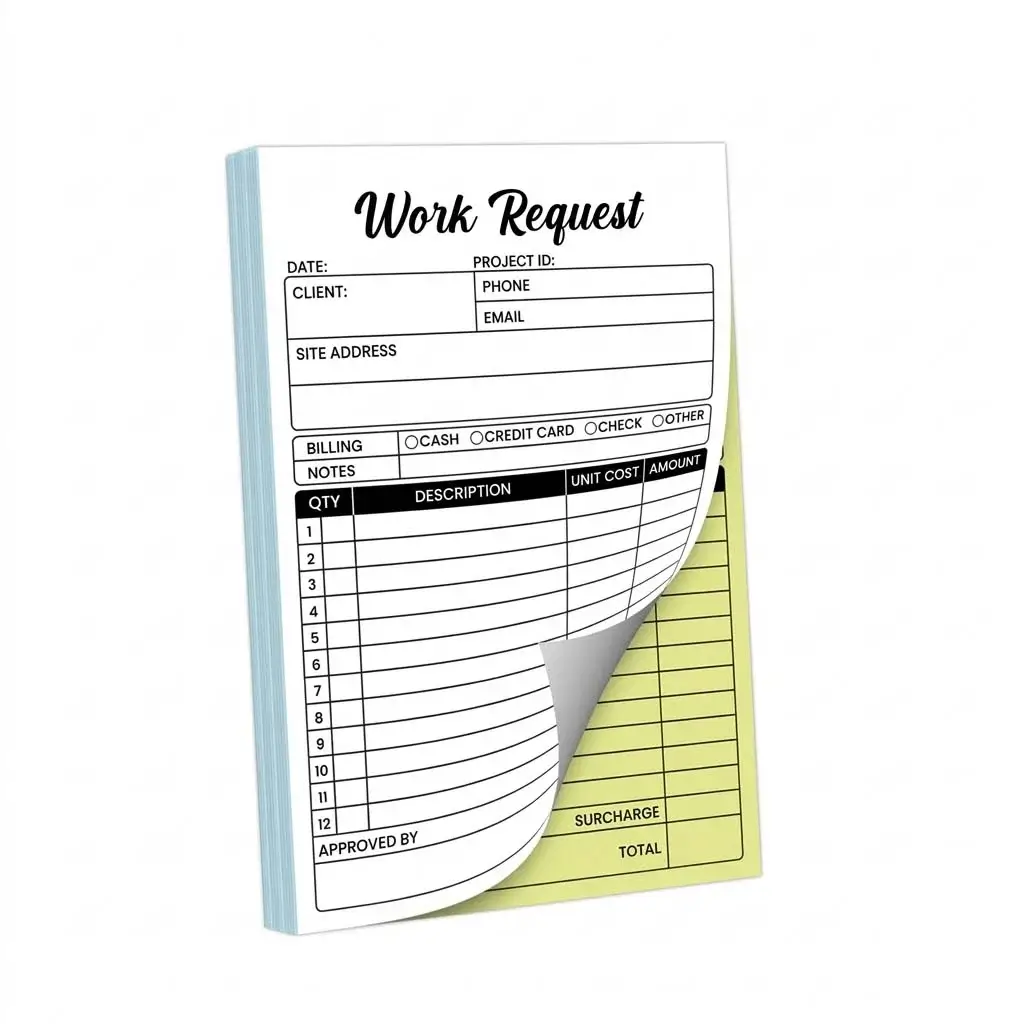 2 Part Carbonless Paper