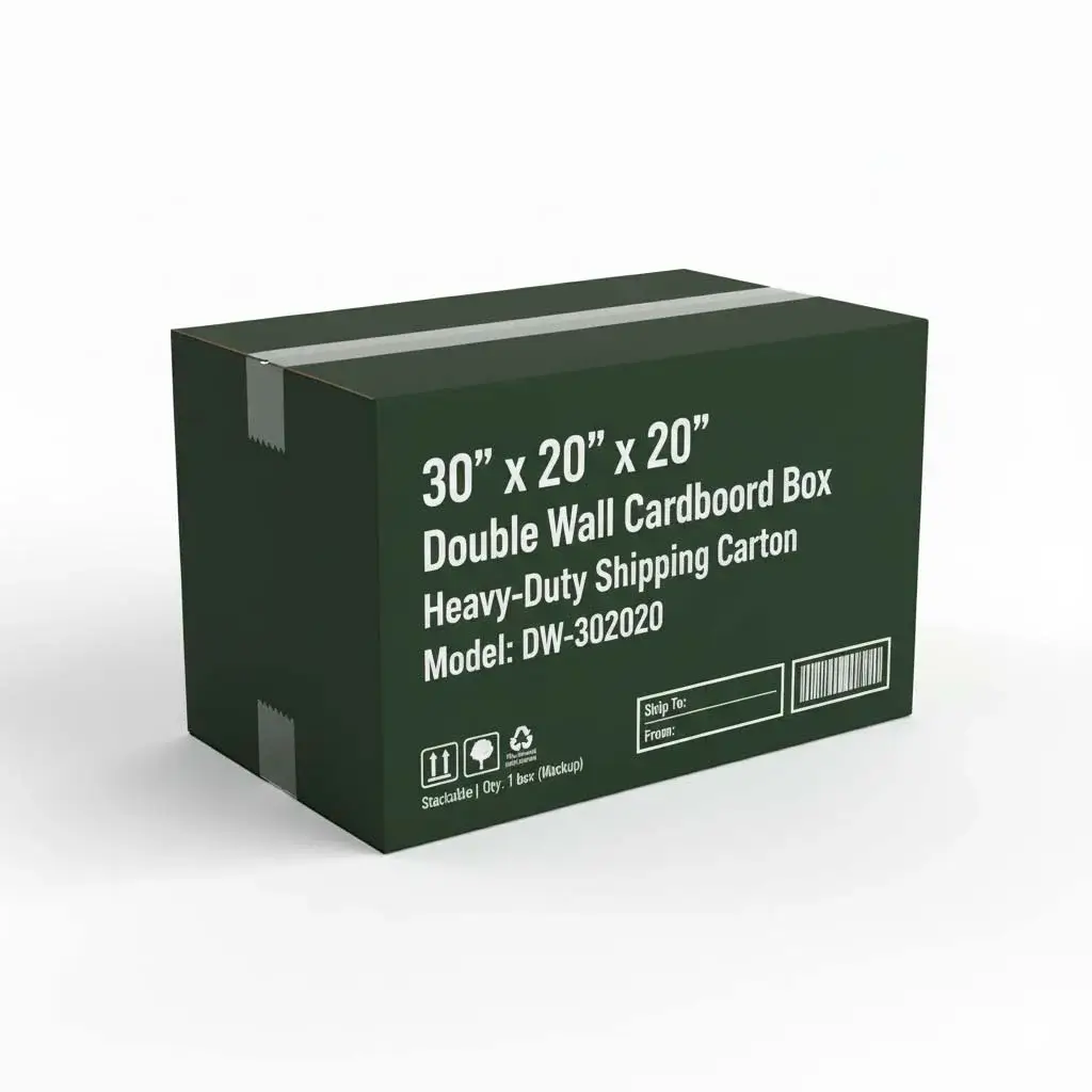 30" x 20" x 20" Double Wall Cardboard Boxes