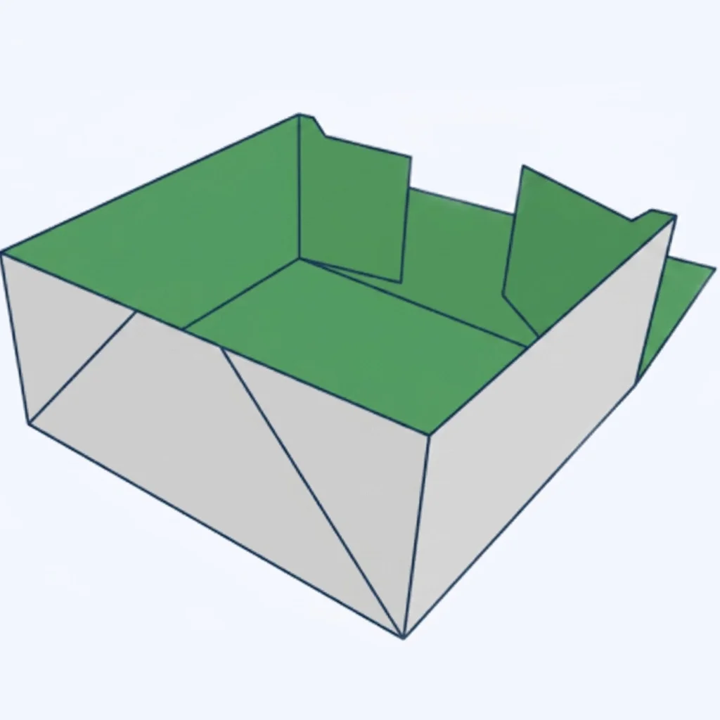 4 Corner Tray Tuck Top Boxes