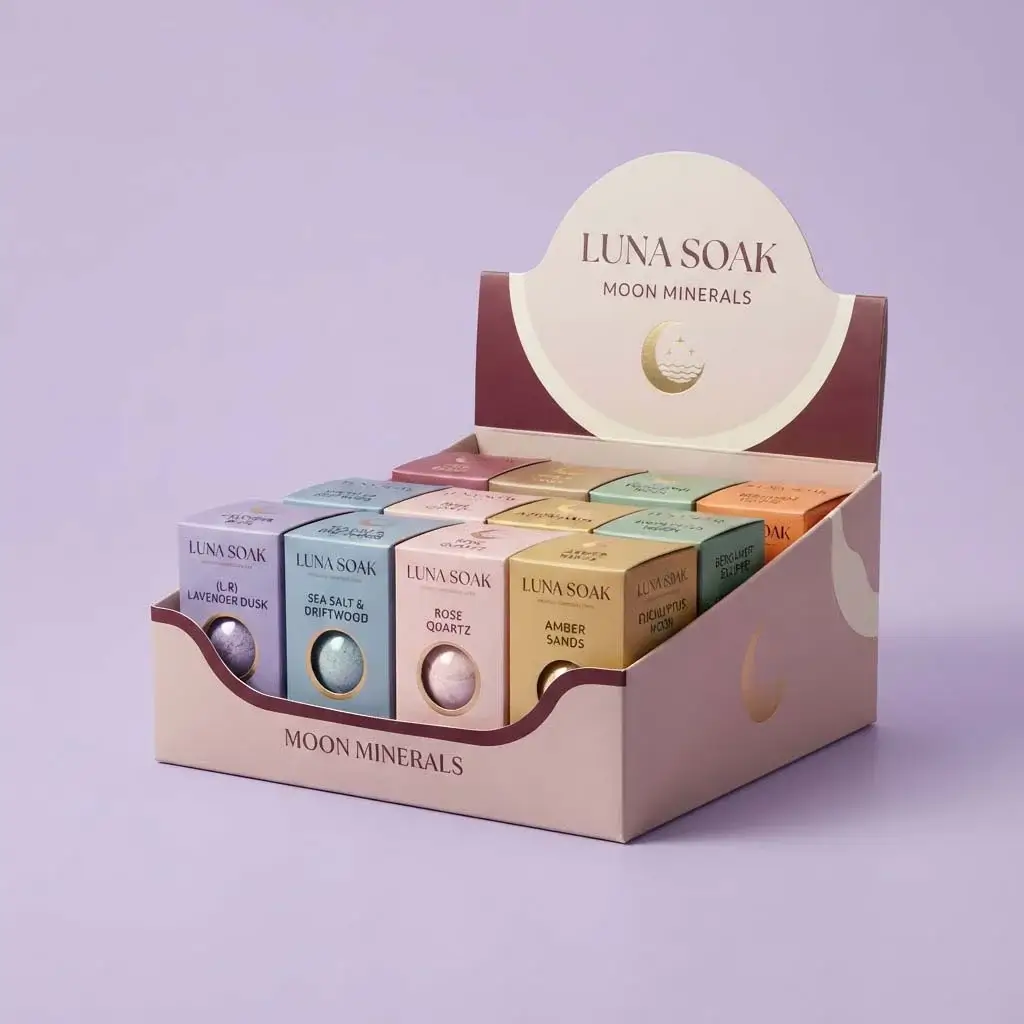 Bath Bomb Display Boxes