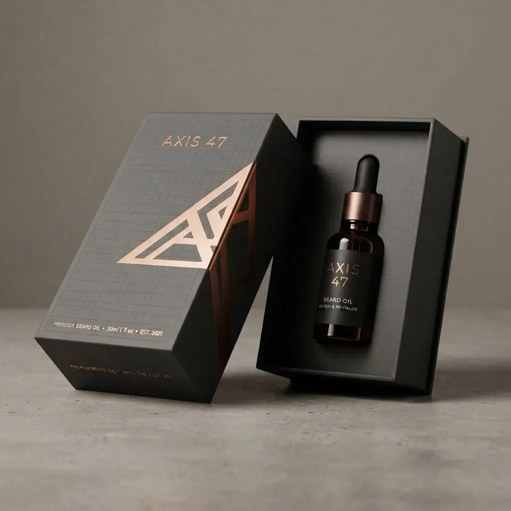 Beard Oil Two Piece Boxes