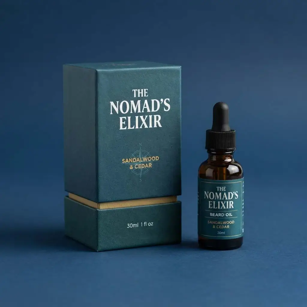 Beard Oil Two Piece Boxes