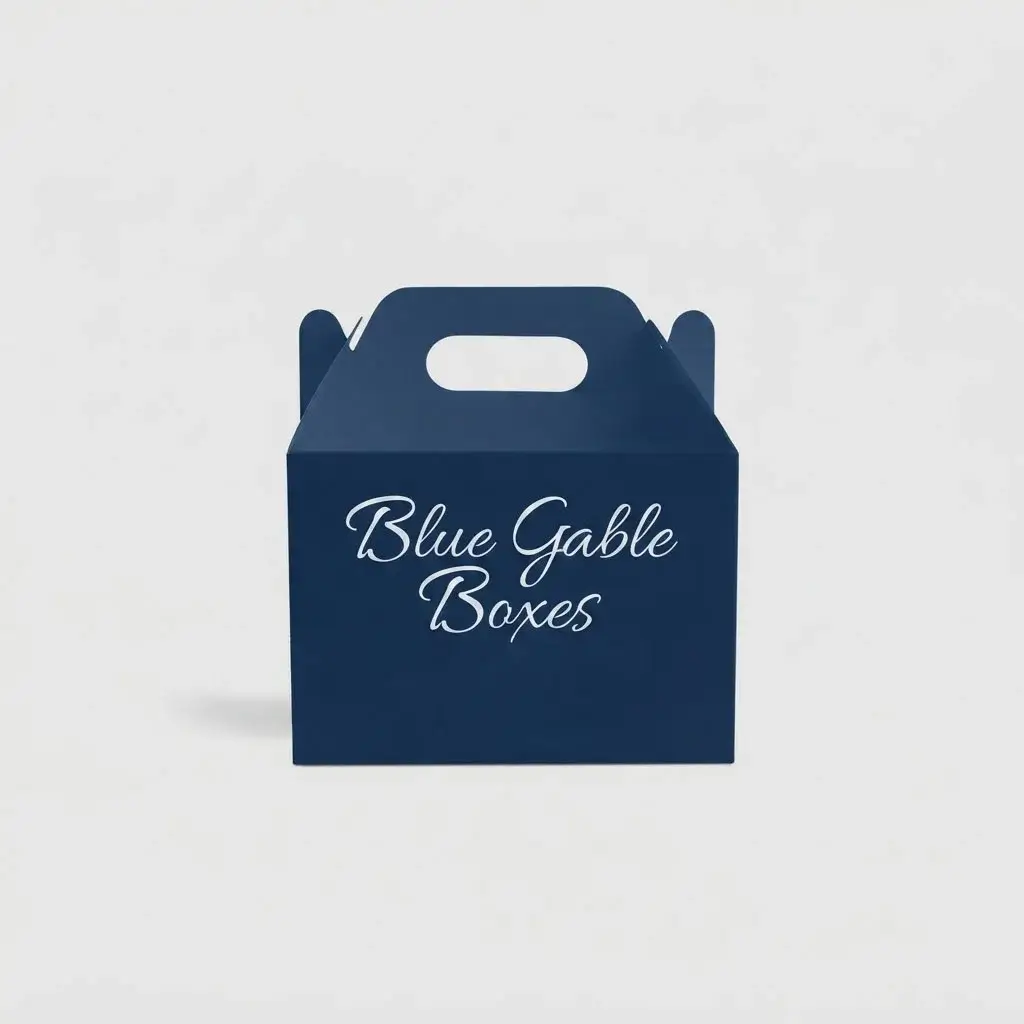 Blue Gable Boxes