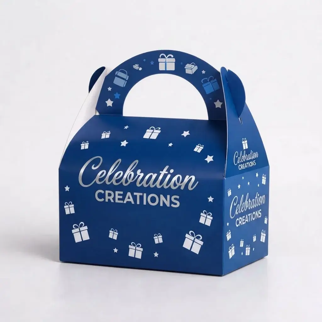 Blue Gable Boxes