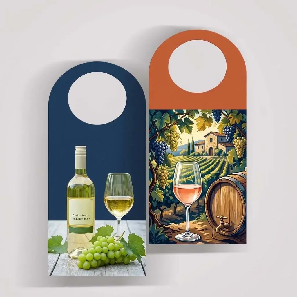 Bottle Neck Hang Tags