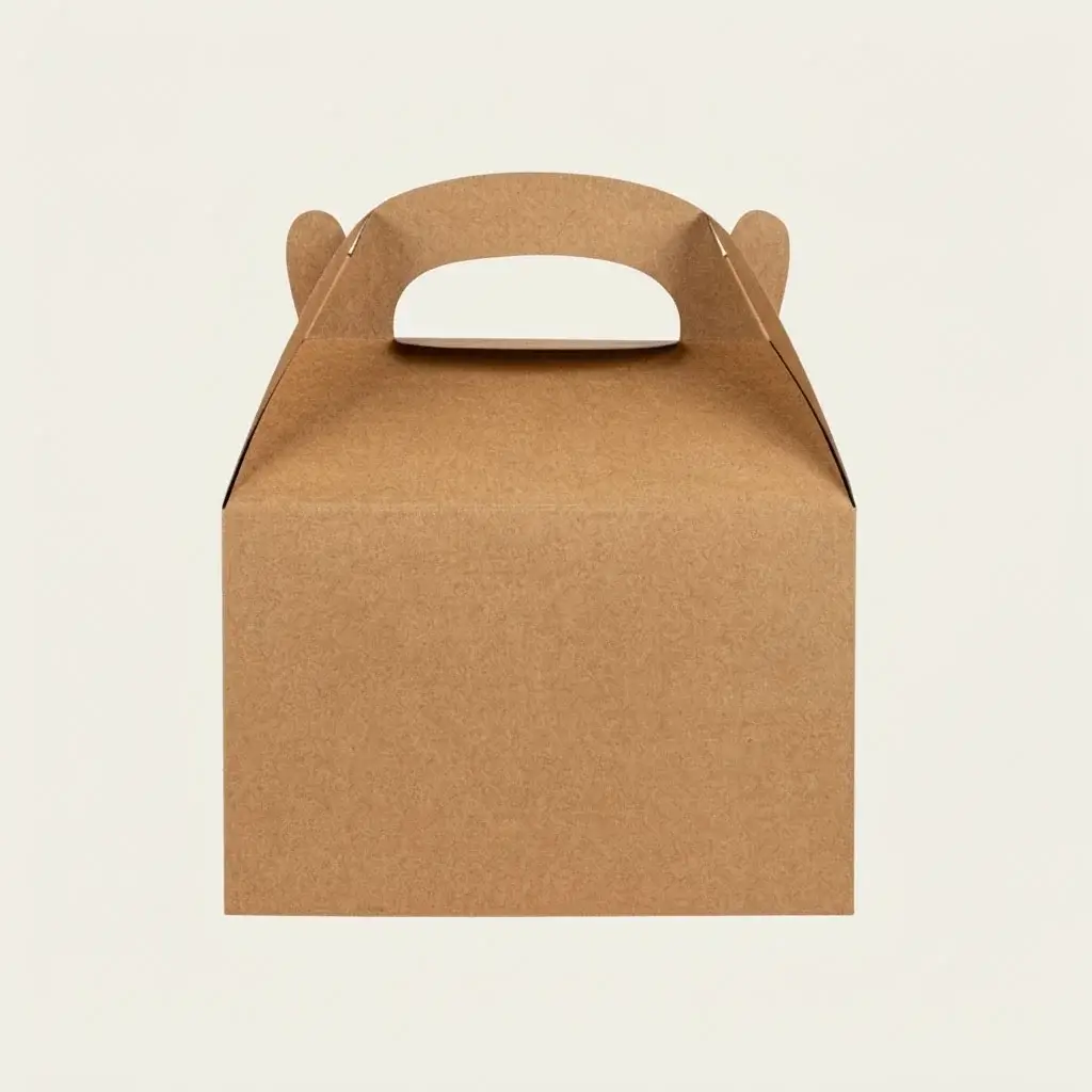 Brown Gable Boxes