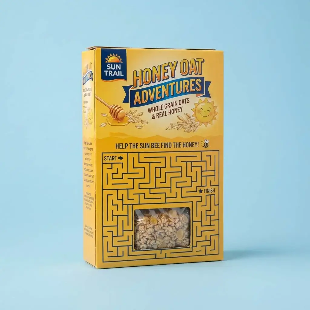 Cereal Box Maze