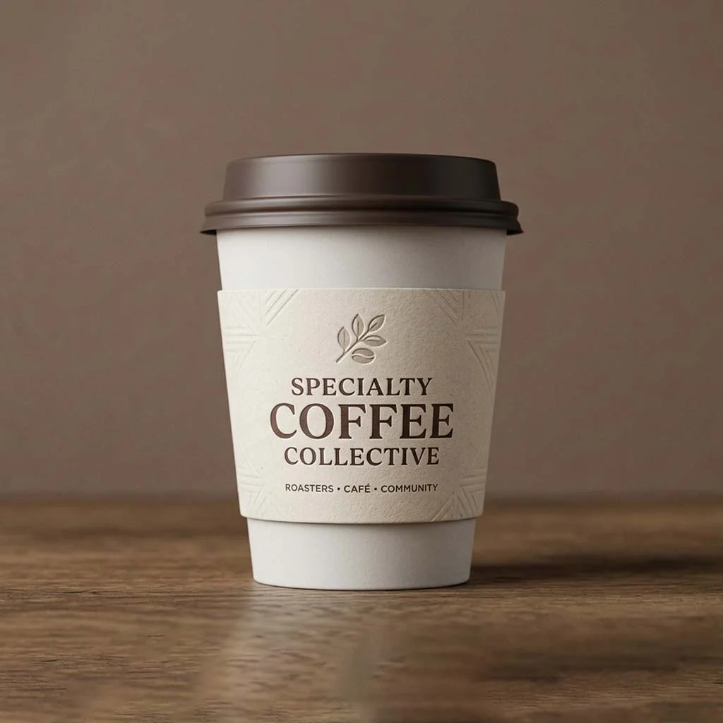 Coffee Cup Cardboard Sleeve