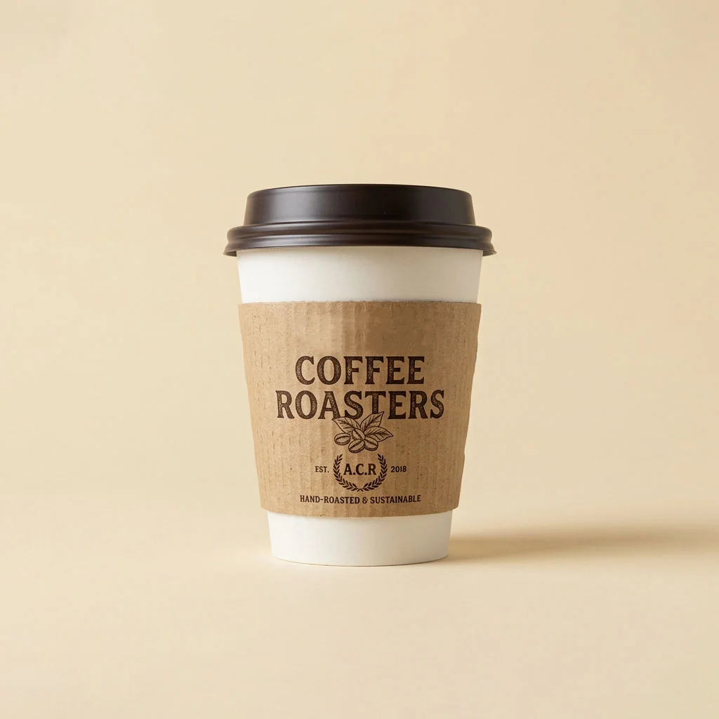Coffee Cup Cardboard Sleeve