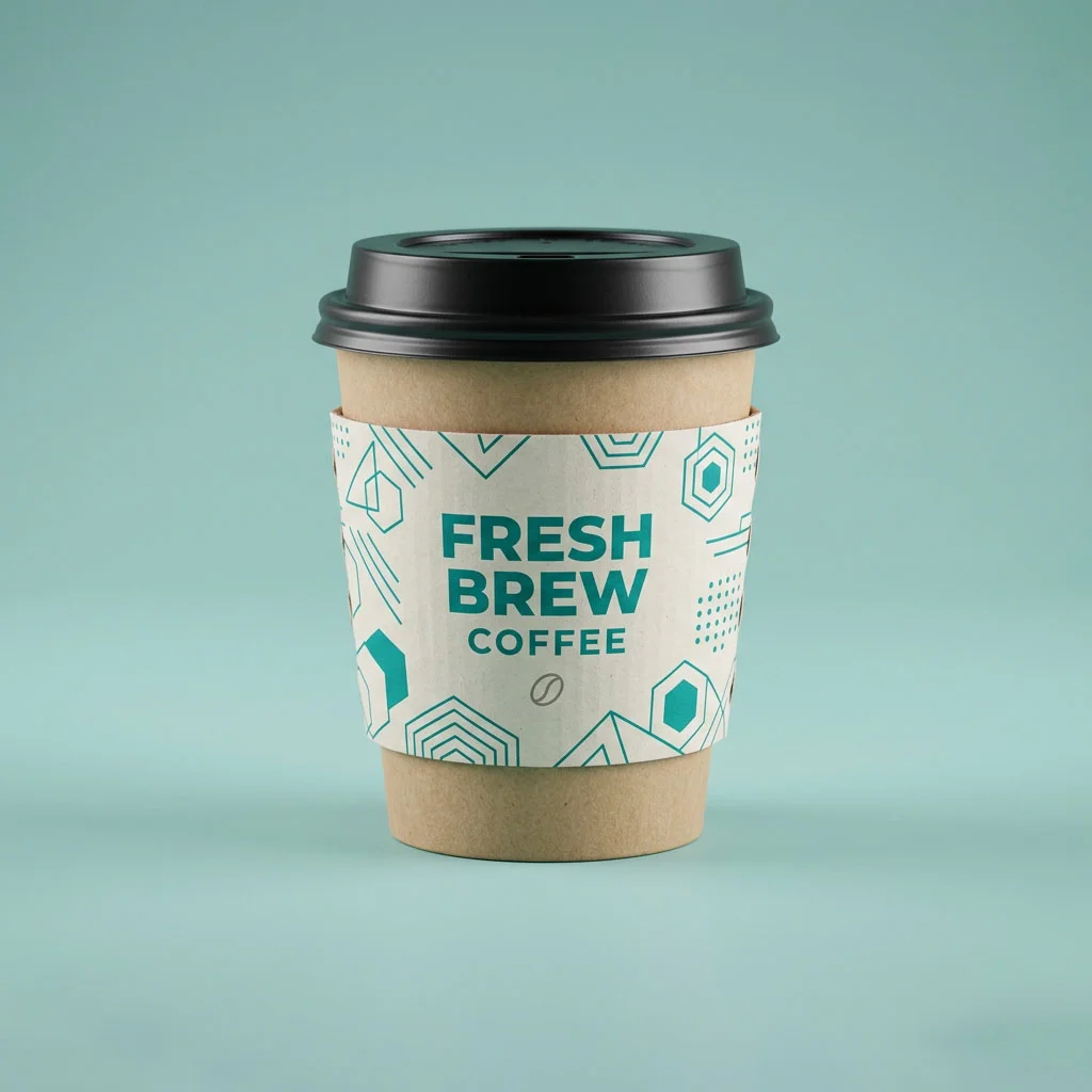 Coffee Cup Cardboard Sleeve