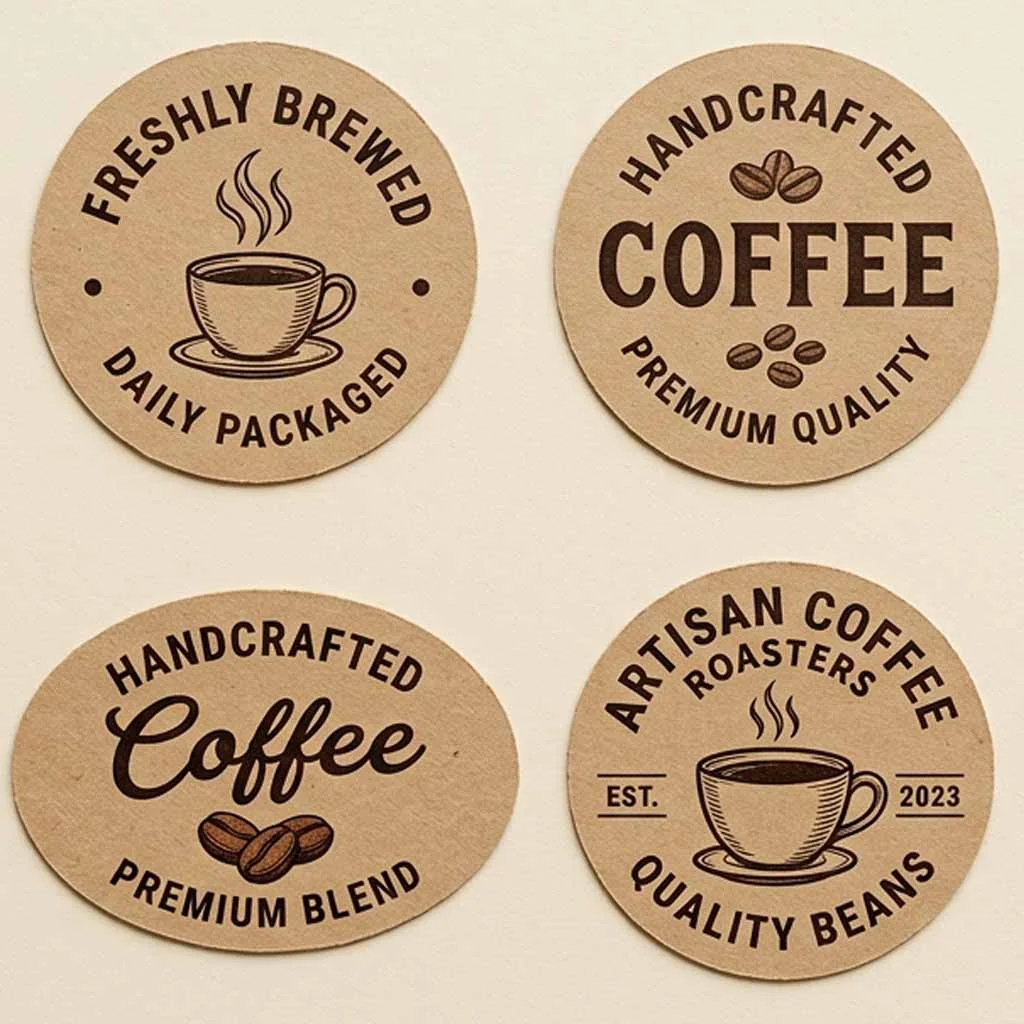 Coffee Cup Stickers
