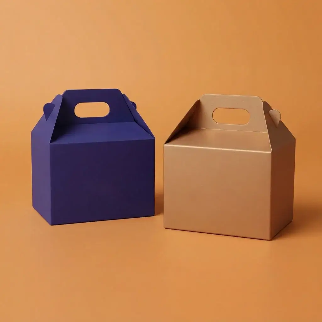 Colored Gable Boxes