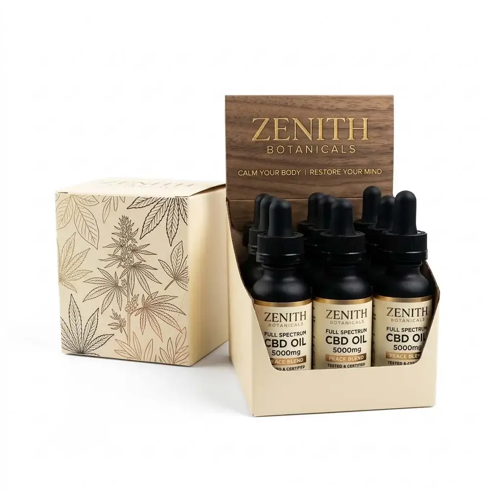 Custom CBD Display Boxes
