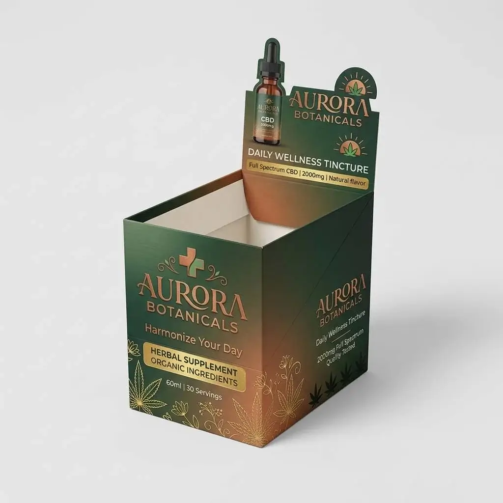 Custom CBD Display Boxes