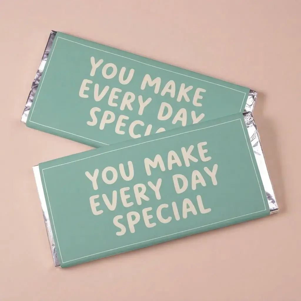 Custom Chocolate Wrapping Paper