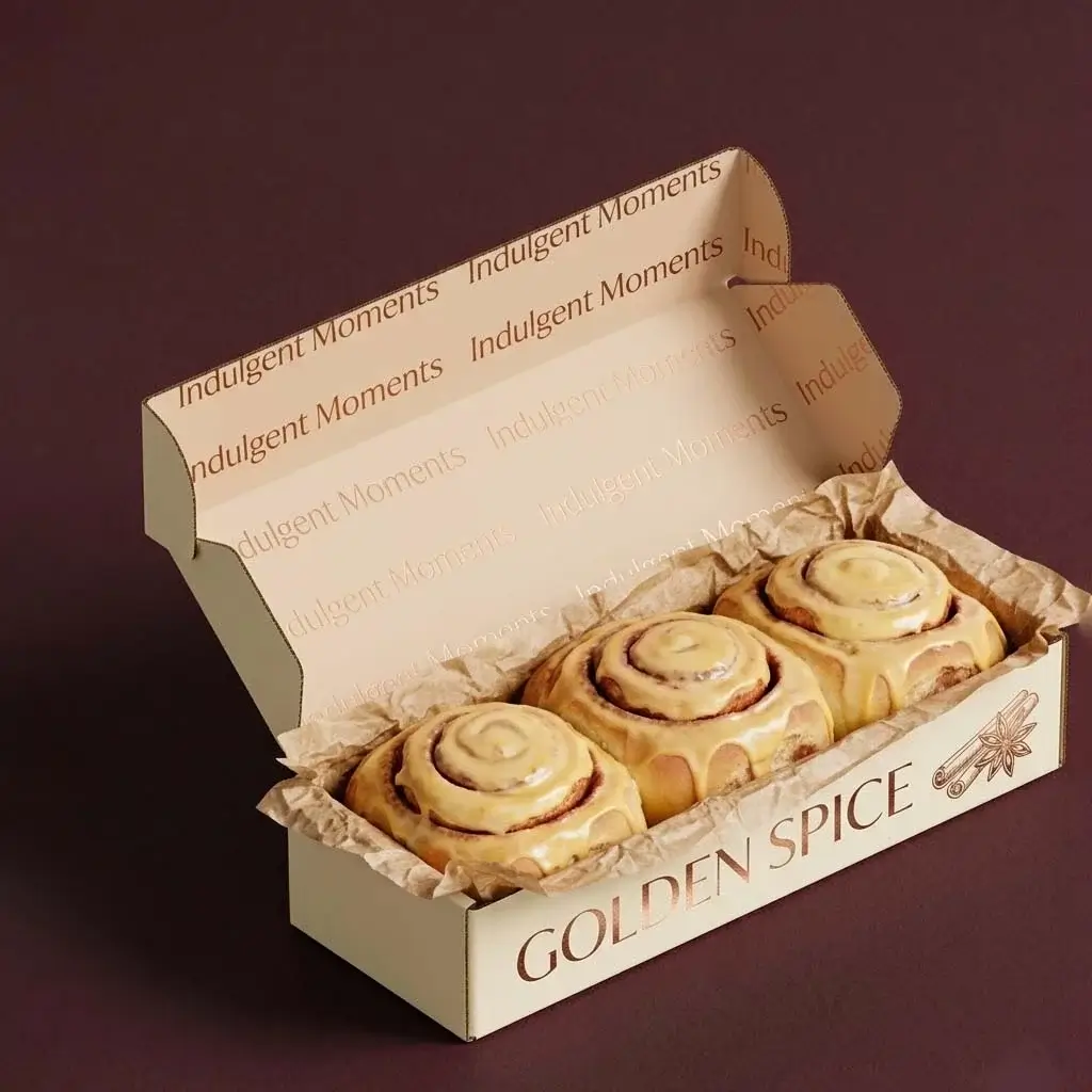 Custom Cinnamon Roll Boxes