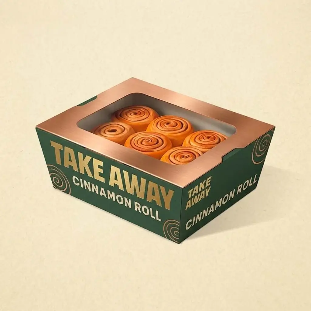 Custom Cinnamon Roll Boxes
