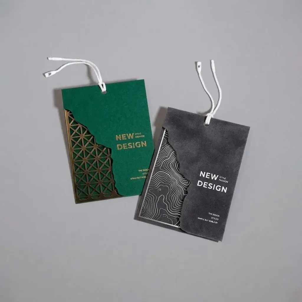 Custom Die Cut Hang Tags
