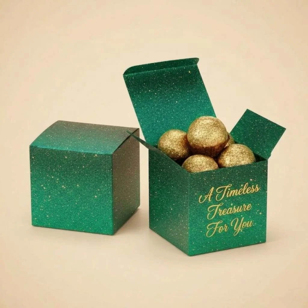 Custom Glitter Boxes