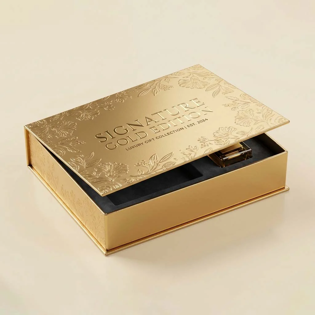 Custom Gold Foil Boxes