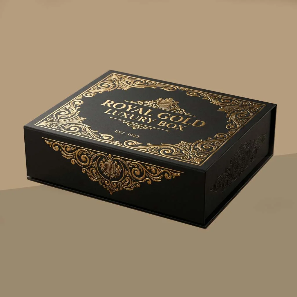 Custom Gold Foil Boxes