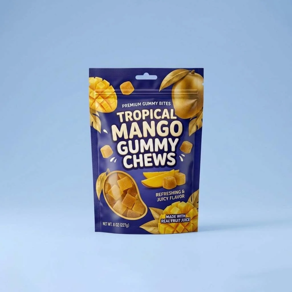 Custom Gummy Mylar Bags
