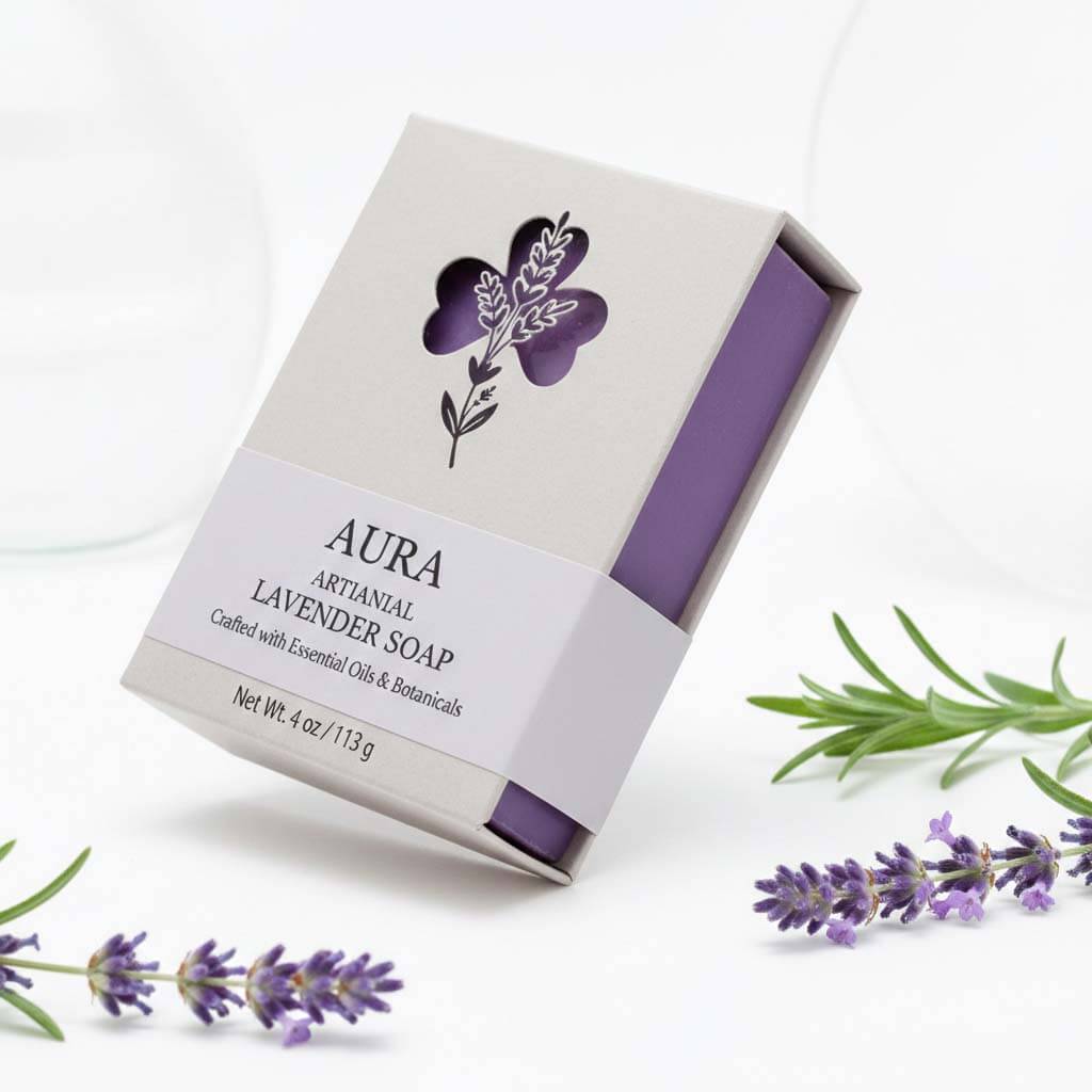 Custom Kraft Soap Boxes