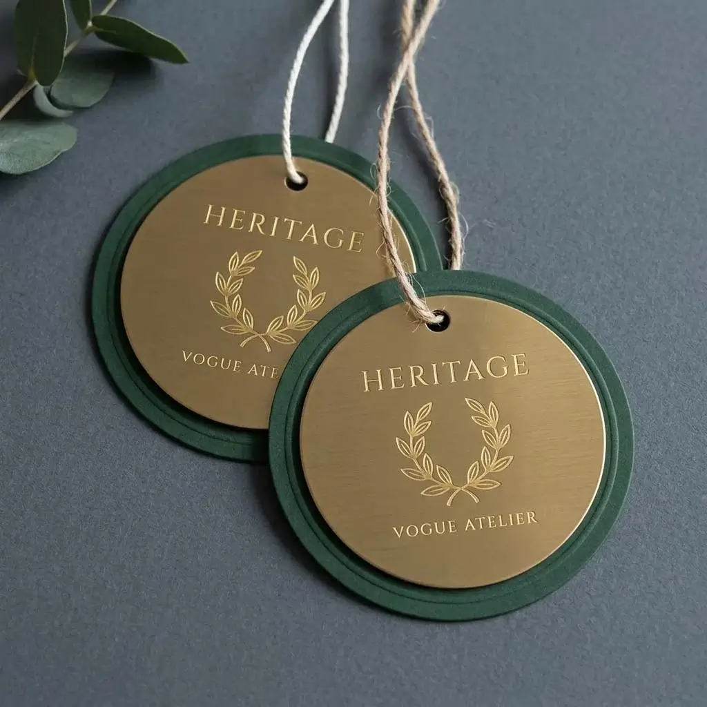 Custom Round Hang Tags