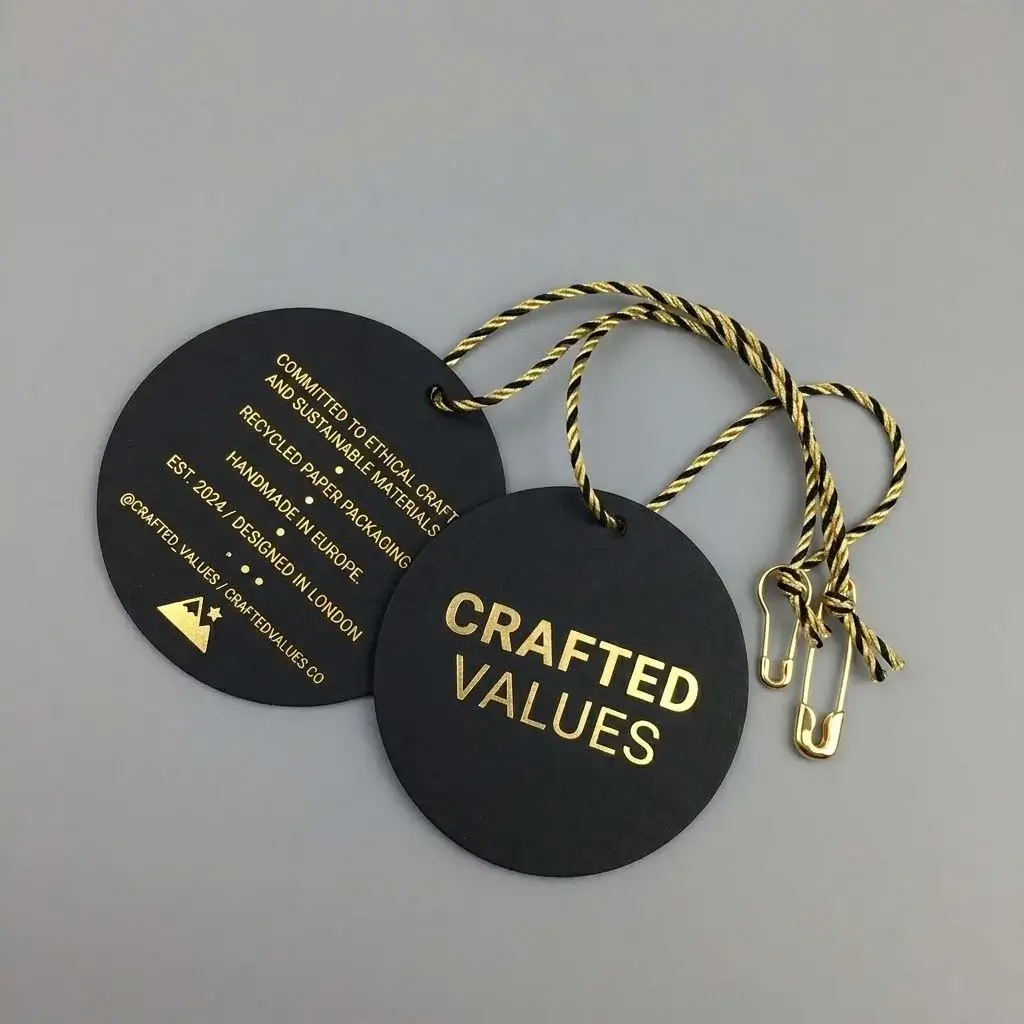 Custom Round Hang Tags