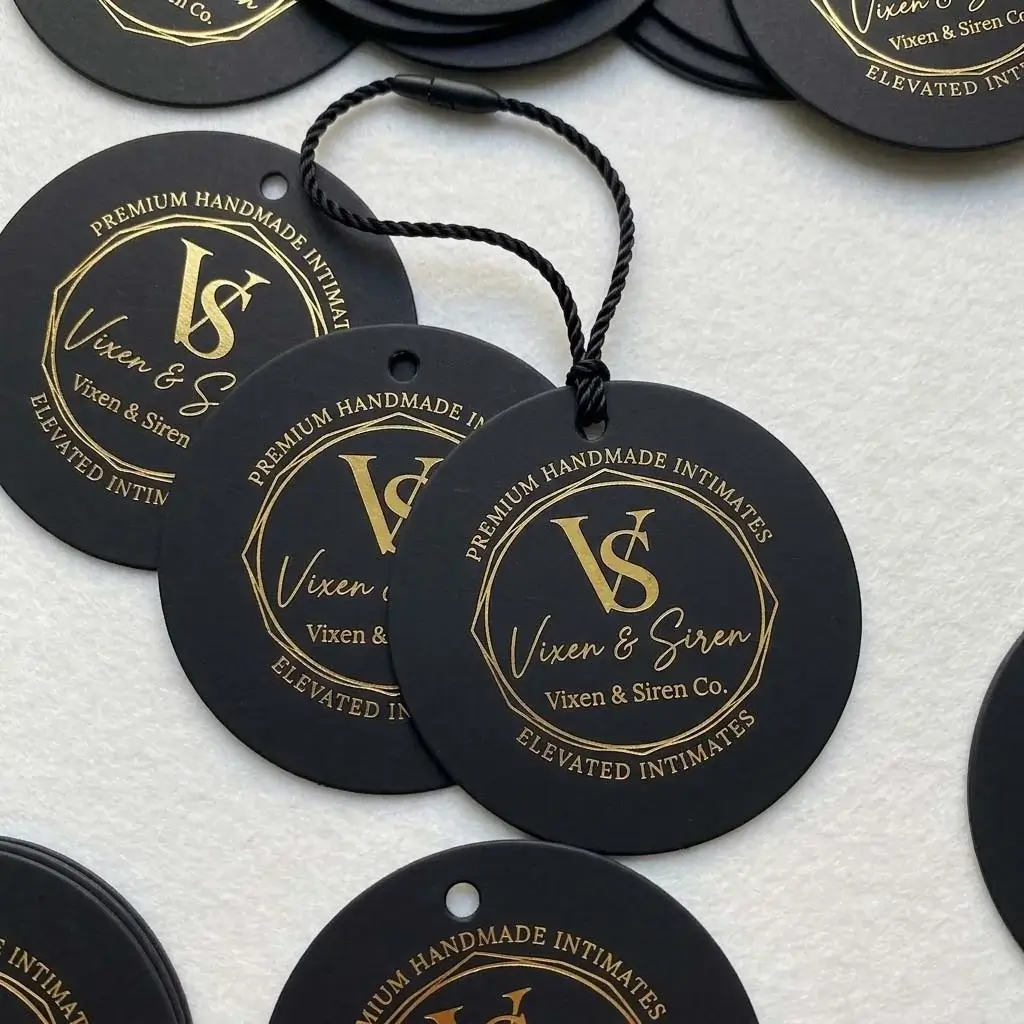 Custom Round Hang Tags